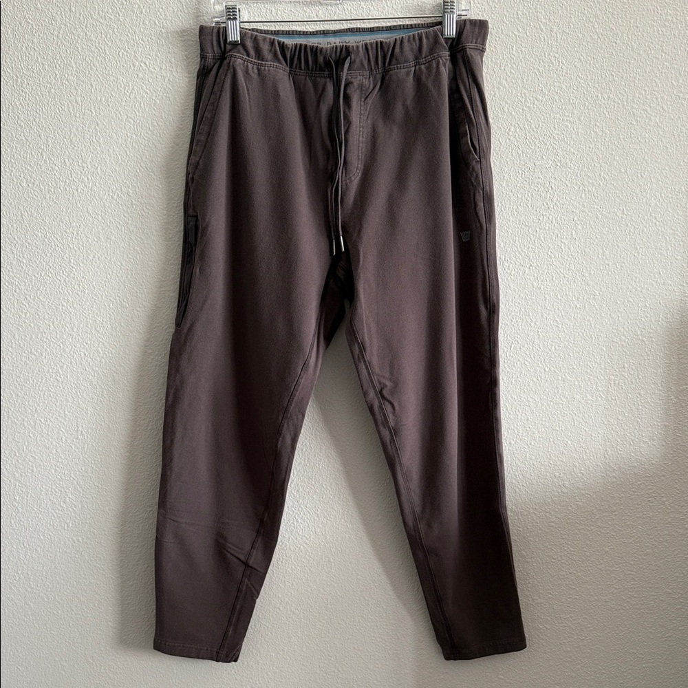 Mack Weldon ACE Sweatpants Charcoal Heather Size Medium